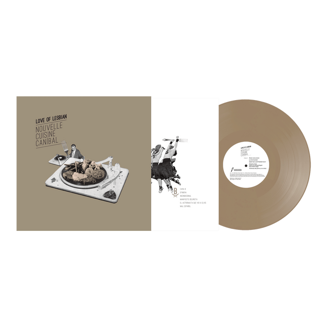 Love of Lesbian - LP Vinilo Color "Nouvelle Cuisine Caníbal" - D2fy - Direct To Fans - Love of Lesbian