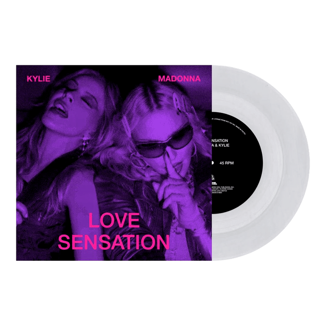 Madonna - LP Vinilo Color Trasparente 7" "Love Sensation" - D2fy - Direct To Fans - Madonna