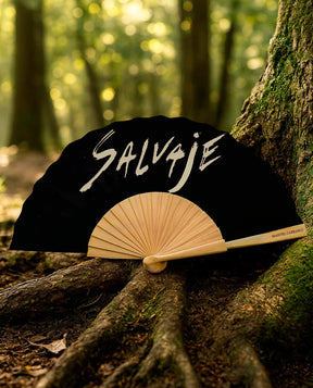 Manuel Carrasco - Abanico de madera "Salvaje" - D2fy · Rocktud - Manuel Carrasco