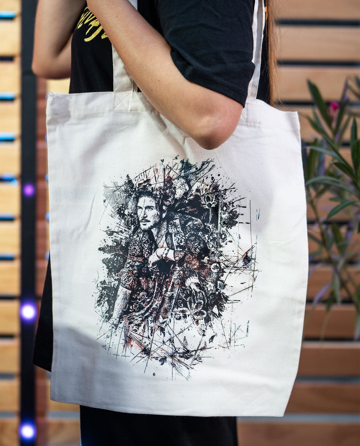 Manuel Carrasco - Bolsa de tela "Yo soy Pueblo Salvaje II Grabado" - D2fy · Rocktud - Manuel Carrasco