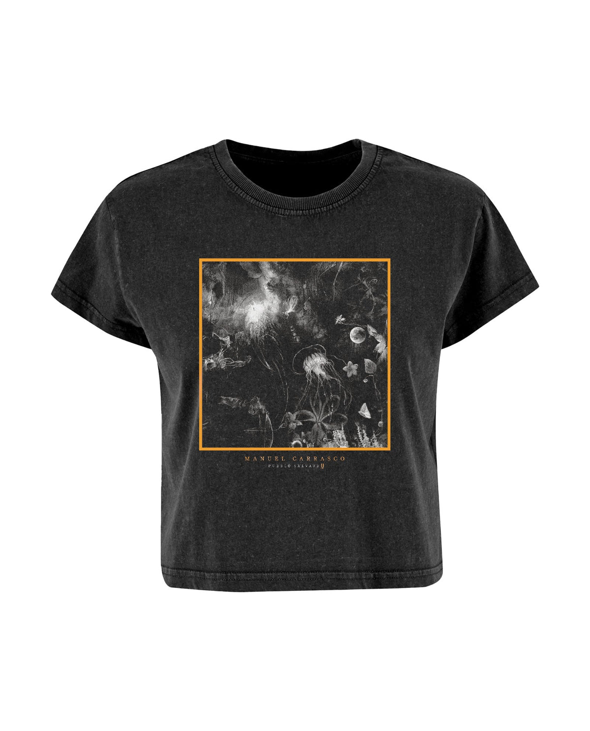Manuel Carrasco - Camiseta Cropped Vintage "Medusas" - D2fy · Rocktud - Manuel Carrasco