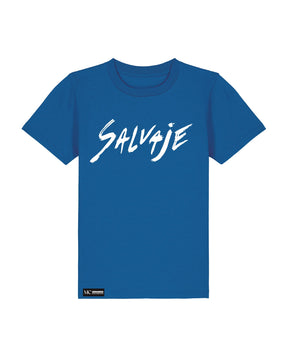 Manuel Carrasco - Camiseta Niño "Salvaje" Azul - D2fy - Direct To Fans - Manuel Carrasco