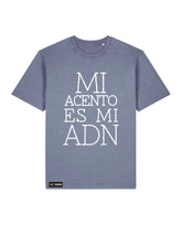 Manuel Carrasco - Camiseta Unisex "Mi Acento" Azul Vintage - D2fy - Direct To Fans - Manuel Carrasco
