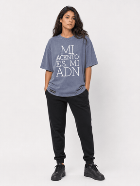 Manuel Carrasco - Camiseta Unisex "Mi Acento" Azul Vintage - D2fy - Direct To Fans - Manuel Carrasco