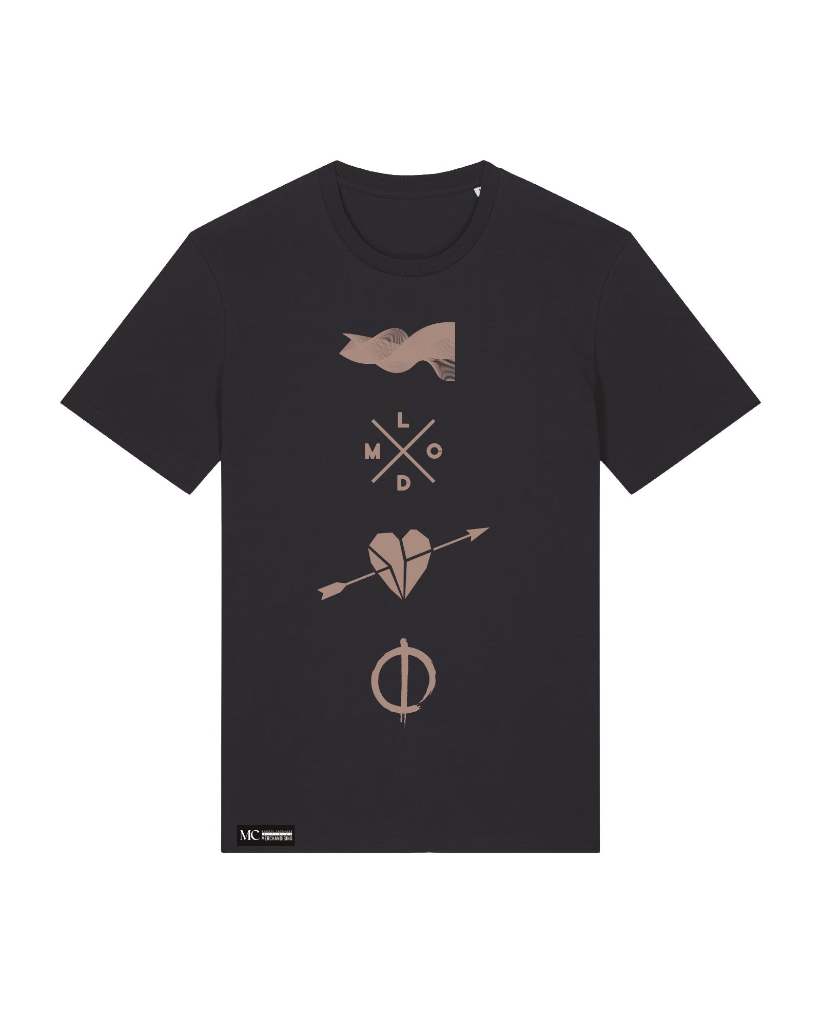 Manuel Carrasco - Camiseta Unisex "Salvaje desde la Raíz" Negra - D2fy - Direct To Fans - Manuel Carrasco