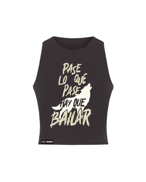 Manuel Carrasco - Crop Top Chica "Lobo" Negra - D2fy - Direct To Fans - Manuel Carrasco
