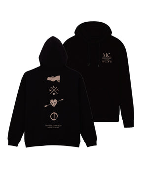 Manuel Carrasco - Sudadera Capucha Unisex "Salvaje desde la Raíz" Negra - D2fy - Direct To Fans - Manuel Carrasco
