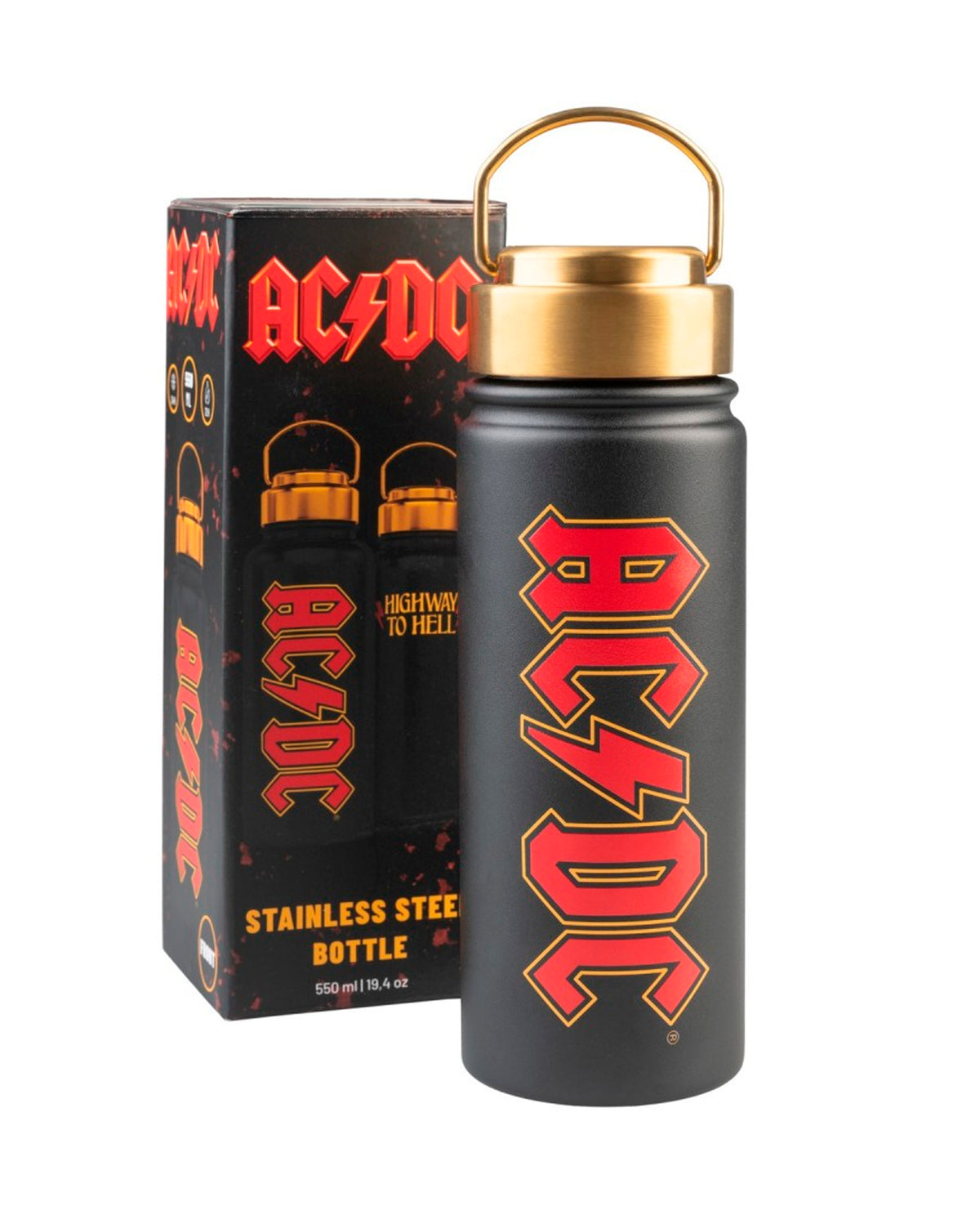 AC/DC - Botella Metálica Hot&Cold