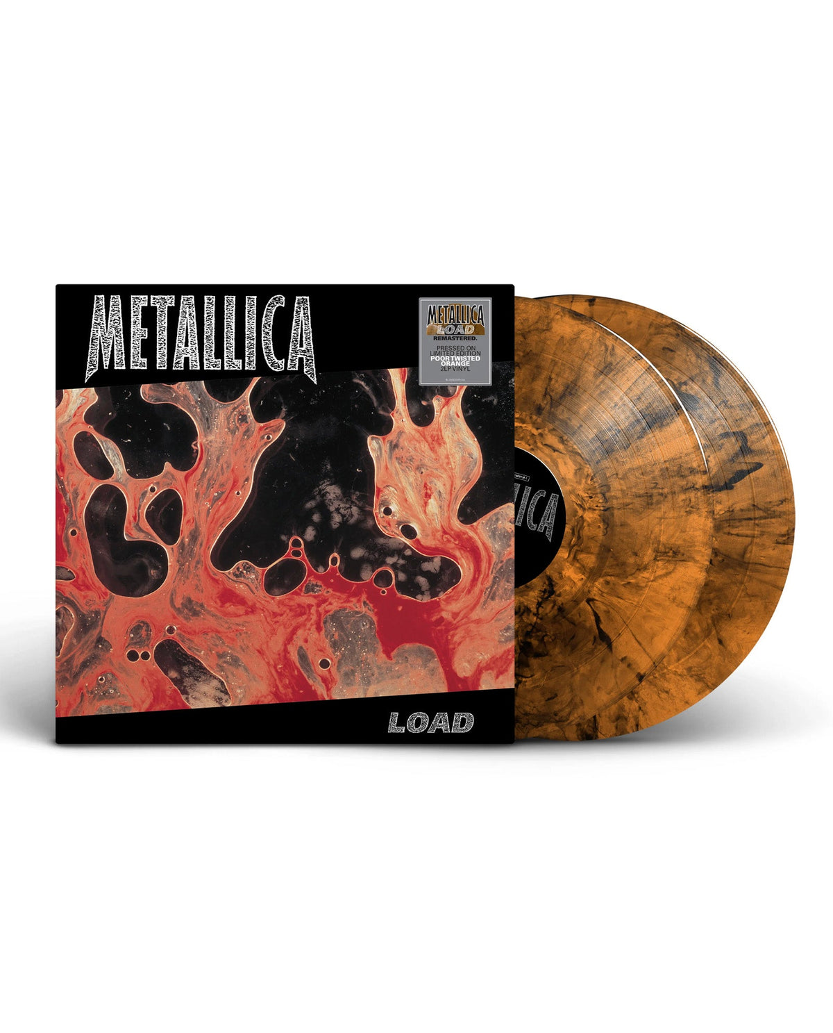 Metallica - 2LP Vinilo Poor Twisted Orange "Load" (Remastered) - D2fy · Rocktud - Rocktud