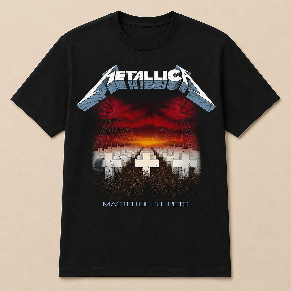 Metallica - Camiseta "Master of Puppets Tracks" Unisex - D2fy - Direct To Fans - Metallica