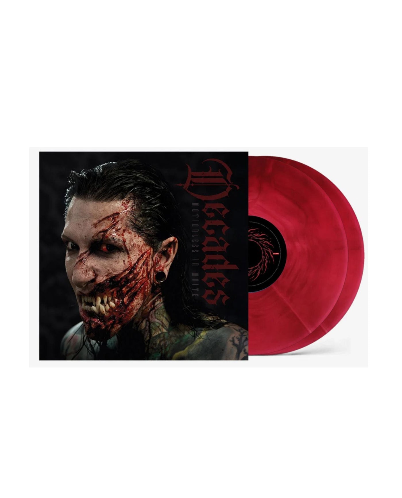 Motionless In White - 2LP Vinilo Rojo "Decades" - D2fy - Direct To Fans - D2fy