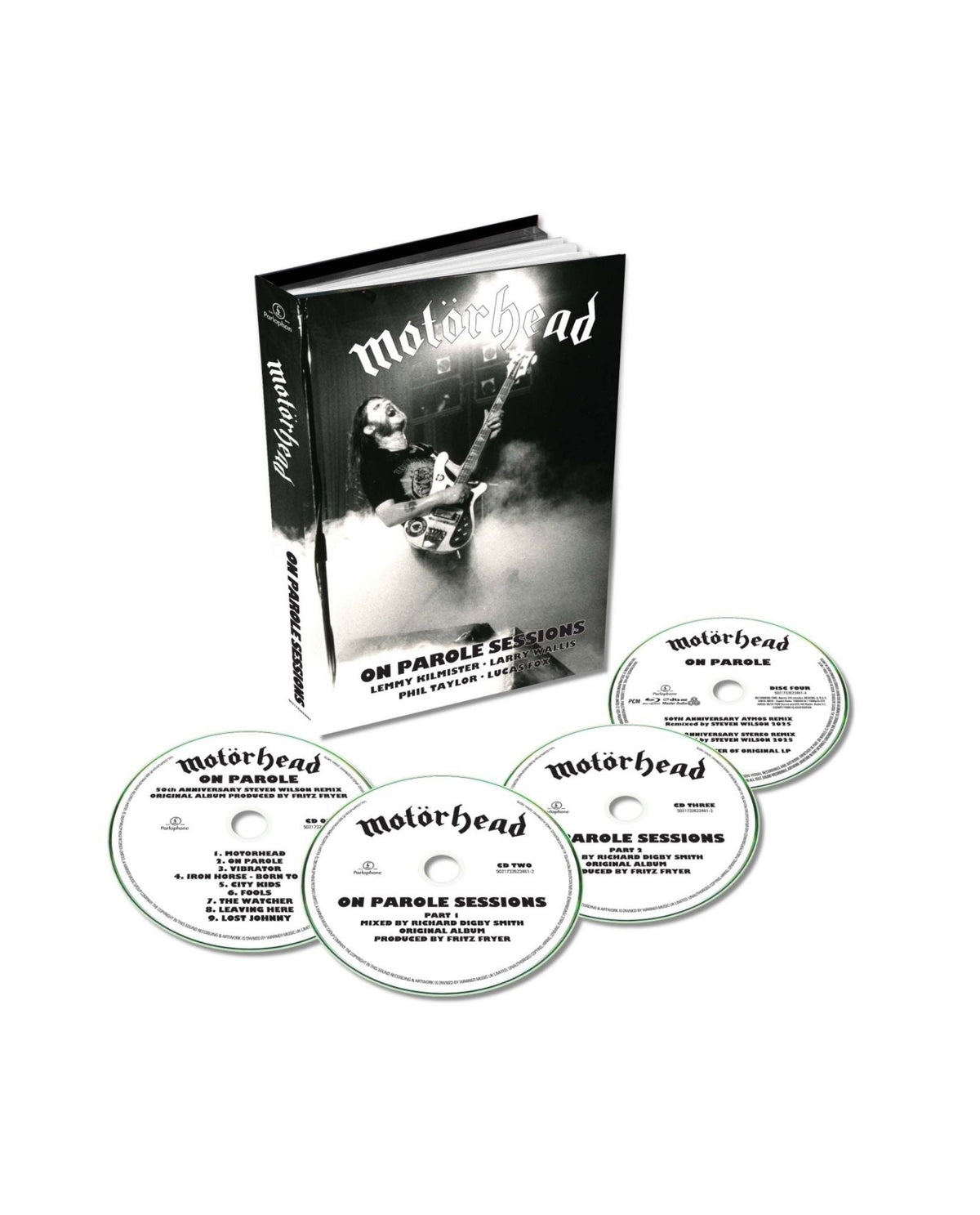 Motörhead - 3CD + Blu - ray "Parole Sessions" - D2fy - Direct To Fans - D2fy
