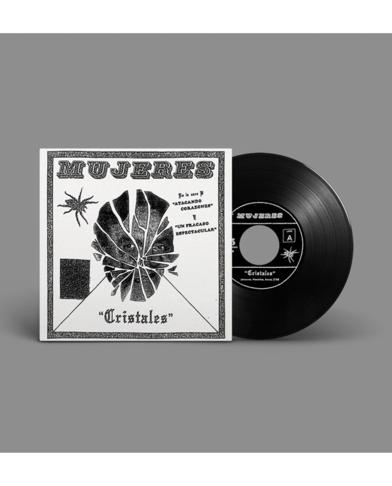 Mujeres - LP Vinilo 7 ´´ "Cristales" - D2fy - Direct To Fans - D2fy