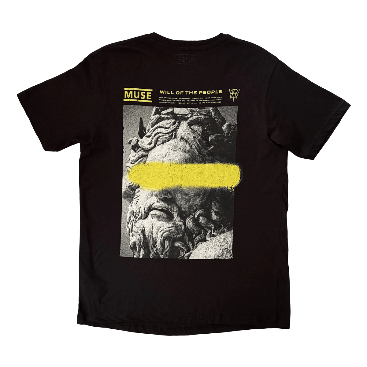 Muse - Camiseta "Will of the People" - D2fy - Direct To Fans - Muse