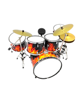Music Legends - N206 Mini Batería Artesanal de Colección - D2fy - Direct To Fans - D2fy
