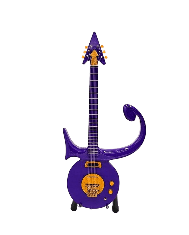 Music Legends - N2349 Mini Guitarra Artesanal de Colección (Años 80) - D2fy - Direct To Fans - D2fy