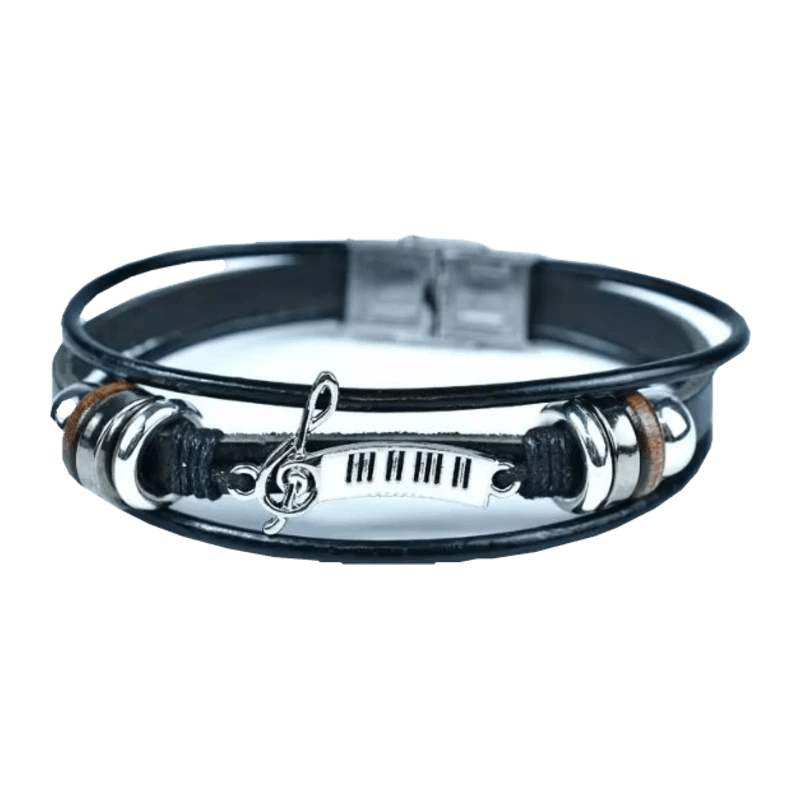 Music Legends - N548 Pulsera "Clave de Sol y Piano" - D2fy - Direct To Fans - Music Legends