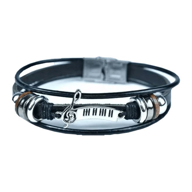 Music Legends - N548 Pulsera "Clave de Sol y Piano" - D2fy - Direct To Fans - Music Legends