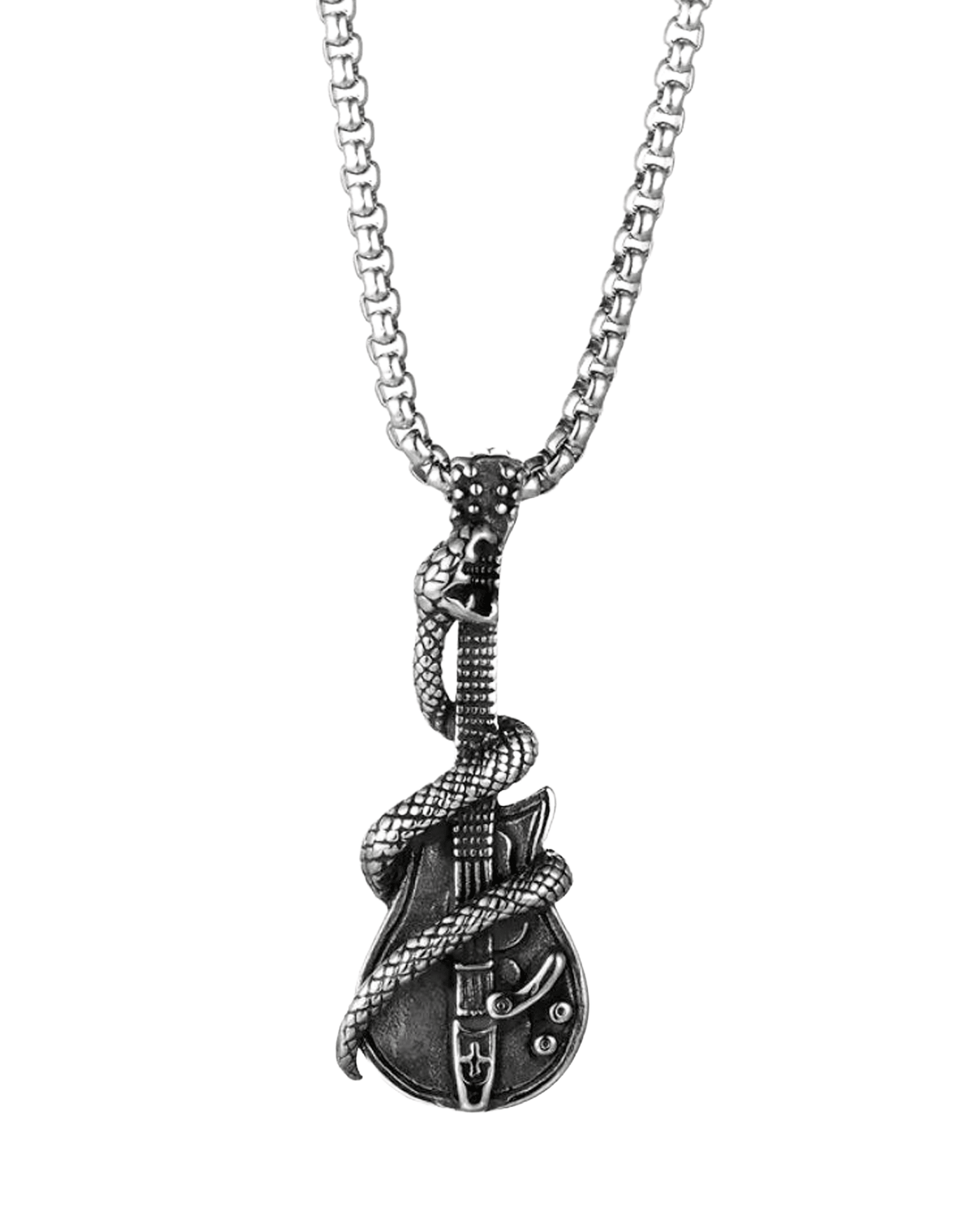Music Legends - N74 Collar ajustable "Snake & Skull" - D2fy - Direct To Fans - D2fy