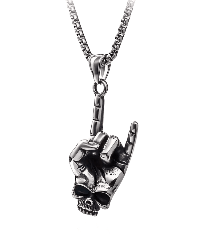Music Legends - N98 Collar ajustable "RockOn Skull" - D2fy - Direct To Fans - D2fy