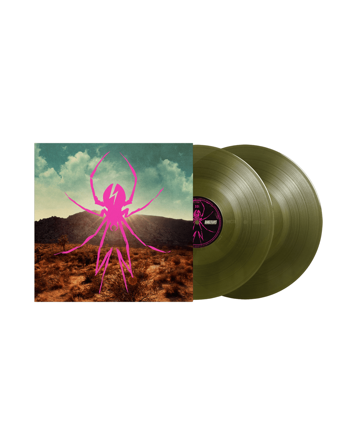 My Chemical Romance - 2LP "Danger Days: The True Lives of the Fabulous Killjoys Deluxe Edition" (Edición color verde musgo) - D2fy - Direct To Fans - D2fy