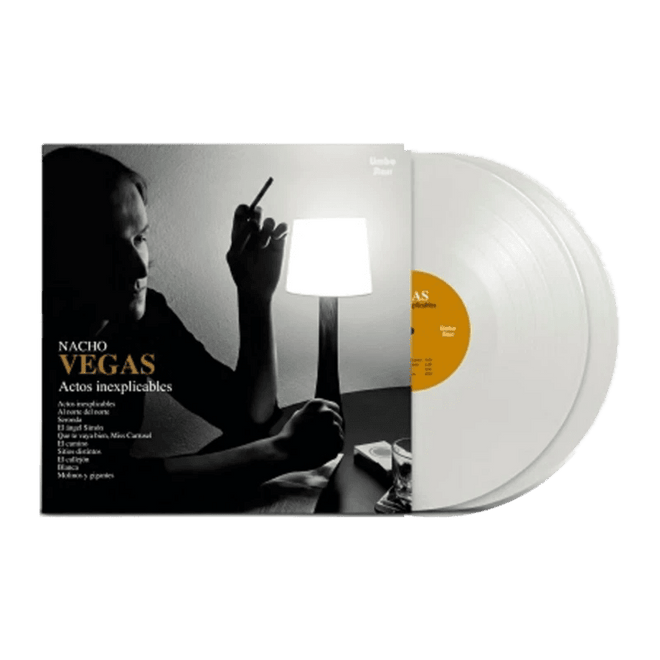 Nacho Vegas - 2LP Vinilo Color Blanco "Actos Inexplicables" (Ed. XXV Aniversario) - D2fy - Direct To Fans - Nacho Vegas