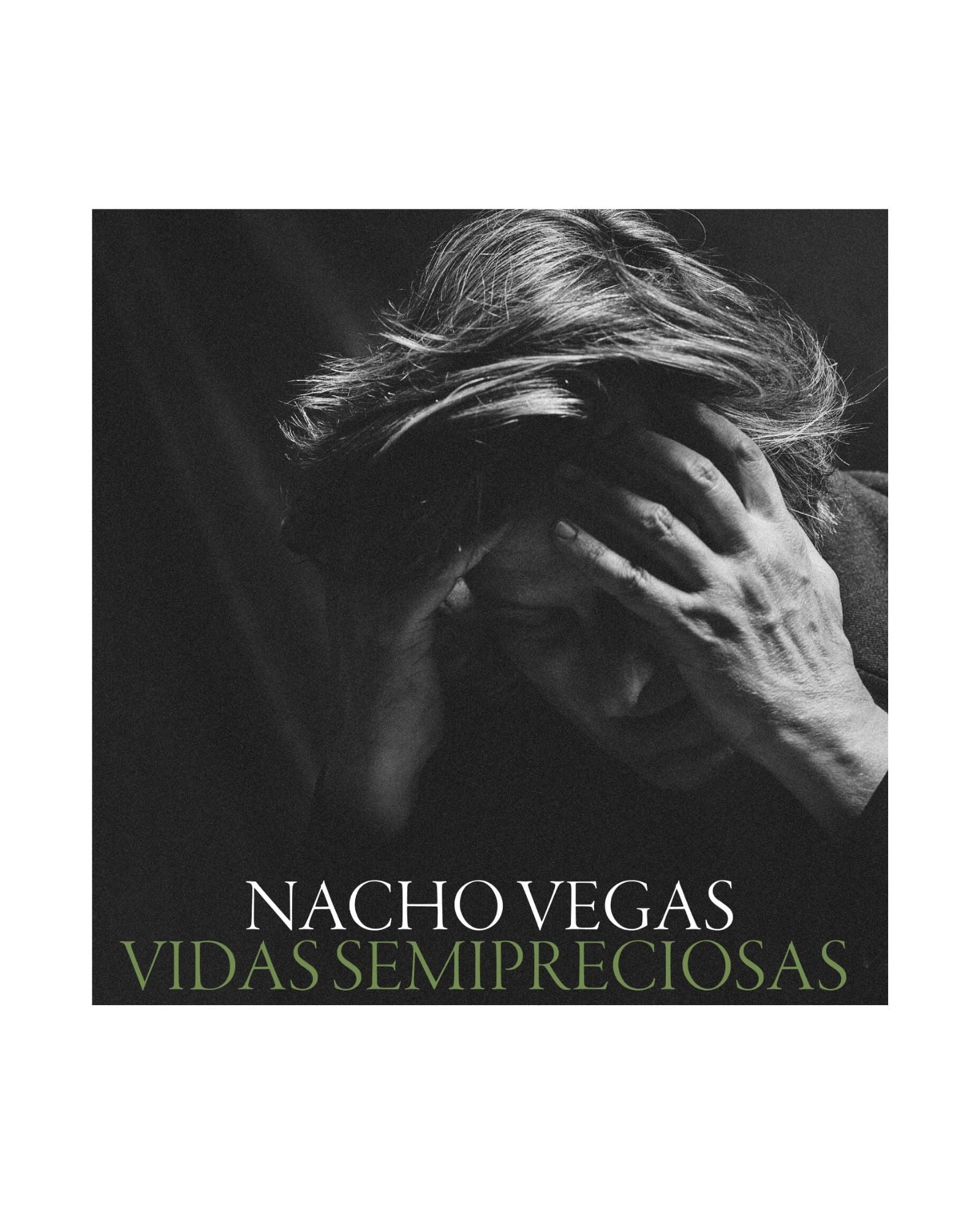 Nacho Vegas - LP Vinilo verde marmolado "Vidas Semipreciosas" - D2fy · Rocktud - Rocktud