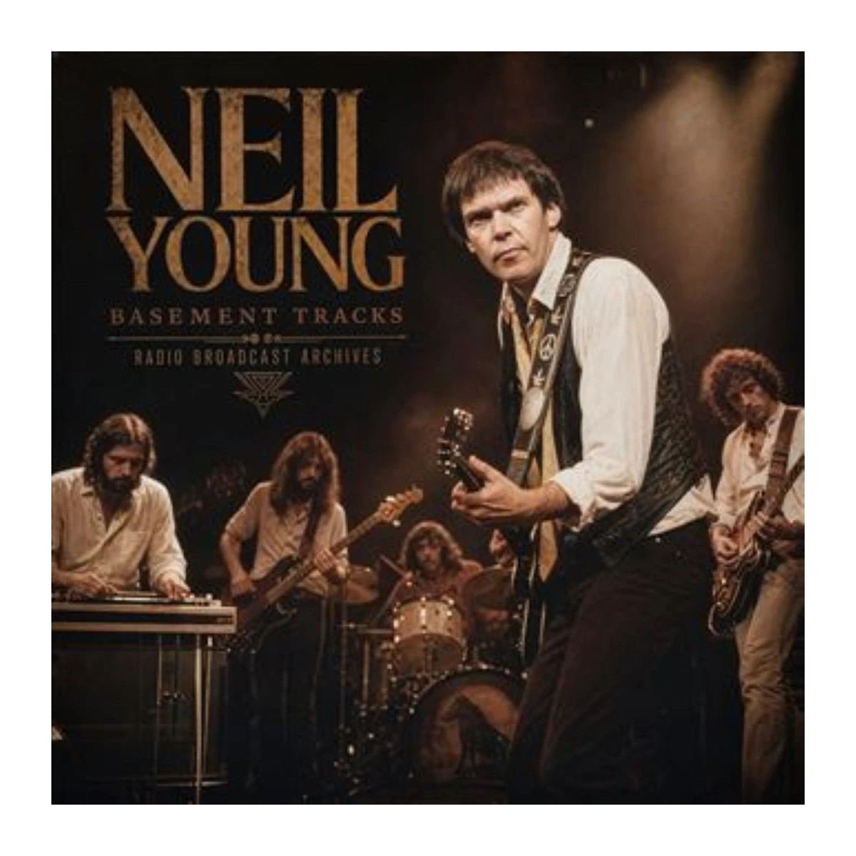 Neil Young - LP Vinilo Marrón "Basement Tracks"