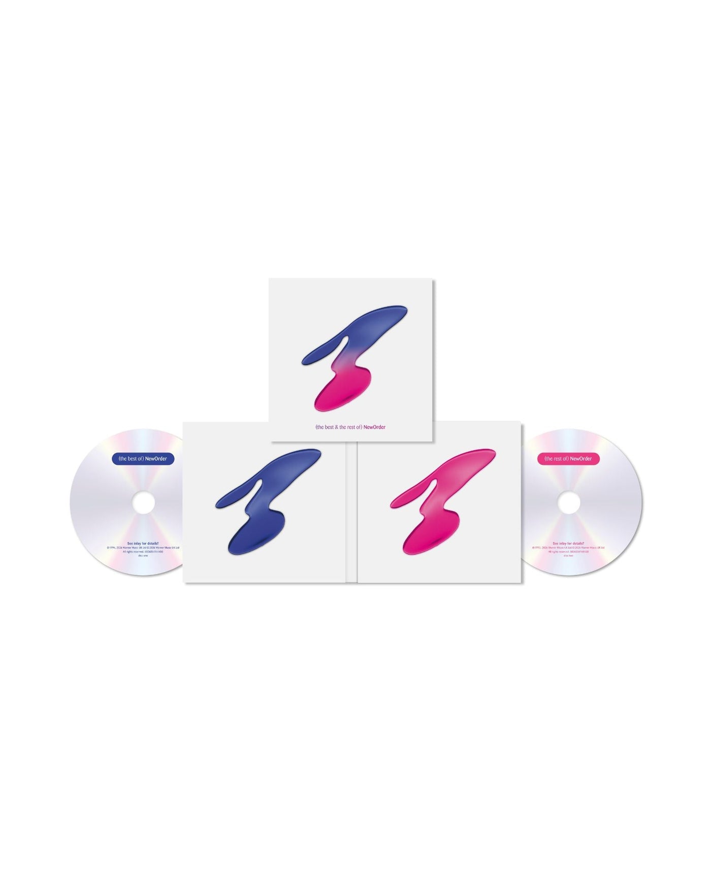 New Order - 2CD Softpack "The Best Of & The Rest Of" - D2fy - Direct To Fans - D2fy