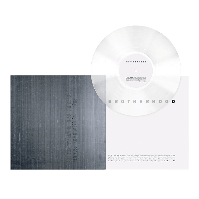New Order - LP Vinilo Color Trasparente "Brotherhood" - D2fy - Direct To Fans - New Order