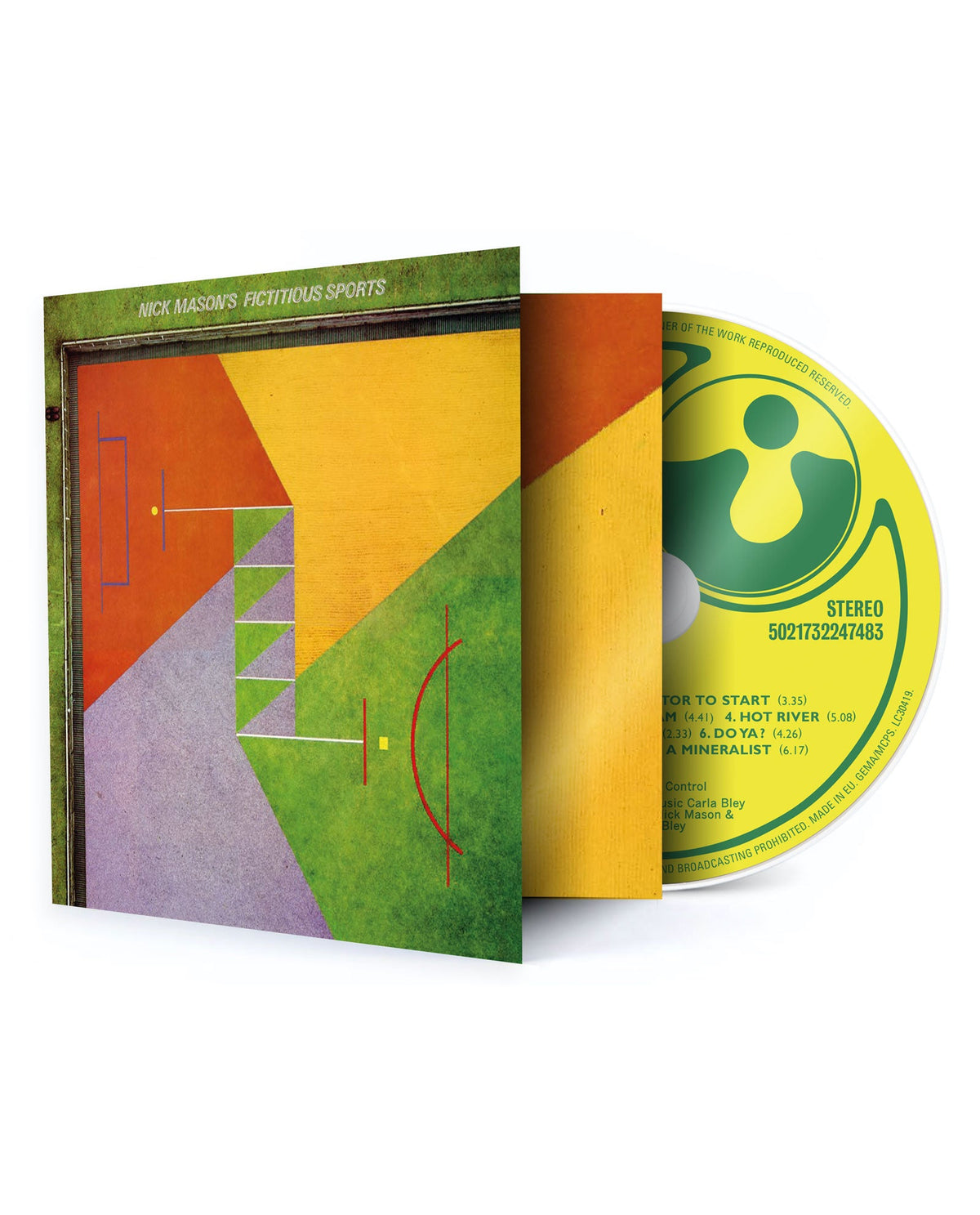 Nick Mason - CD "Fictitious Sport" - D2fy · Rocktud - Rocktud