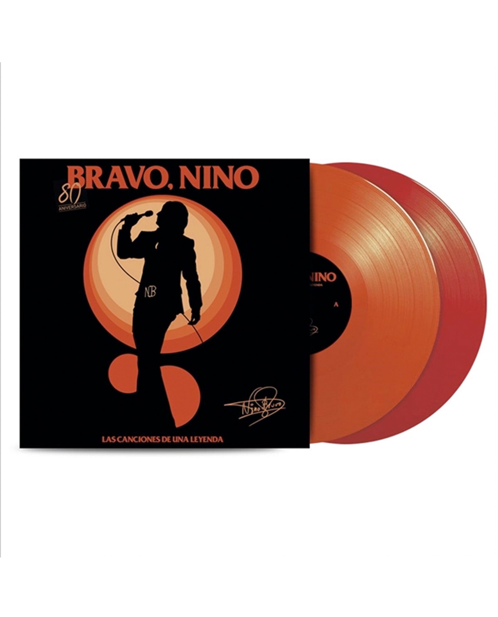 Nino Bravo - 2LP Vinilo Naranja "Bravo, Nino. Las Canciones de Una Leyenda. 80 Aniversario" (Copia) - D2fy · Rocktud - D2fy