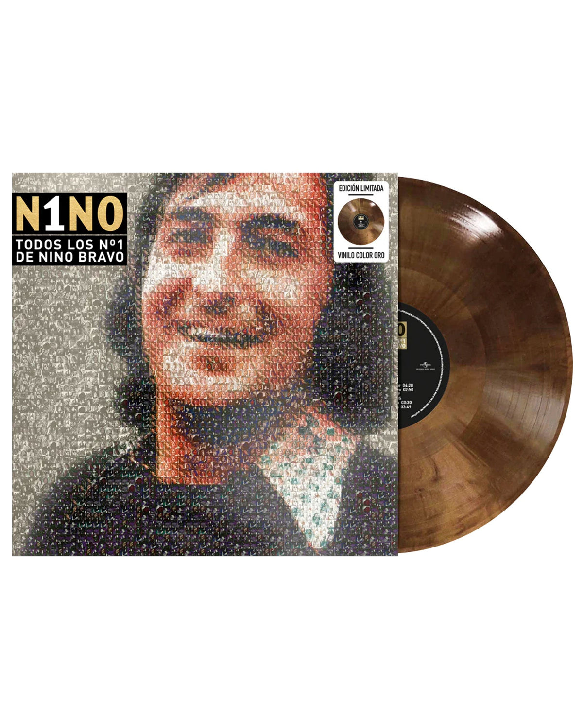 Nino Bravo - LP Vinilo Color Oro Mármol "N1N0" - D2fy · Rocktud - D2fy