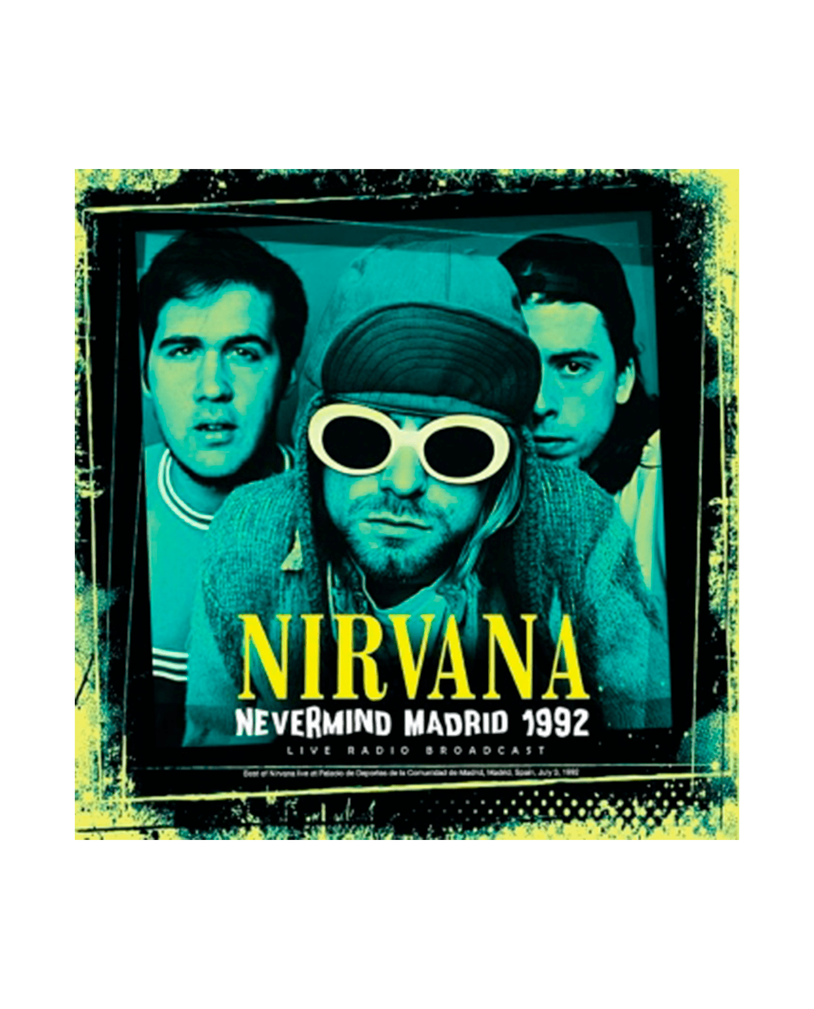 Nirvana - LP Vinilo "Nevermind Madrid 1992" - D2fy - Direct To Fans - D2fy