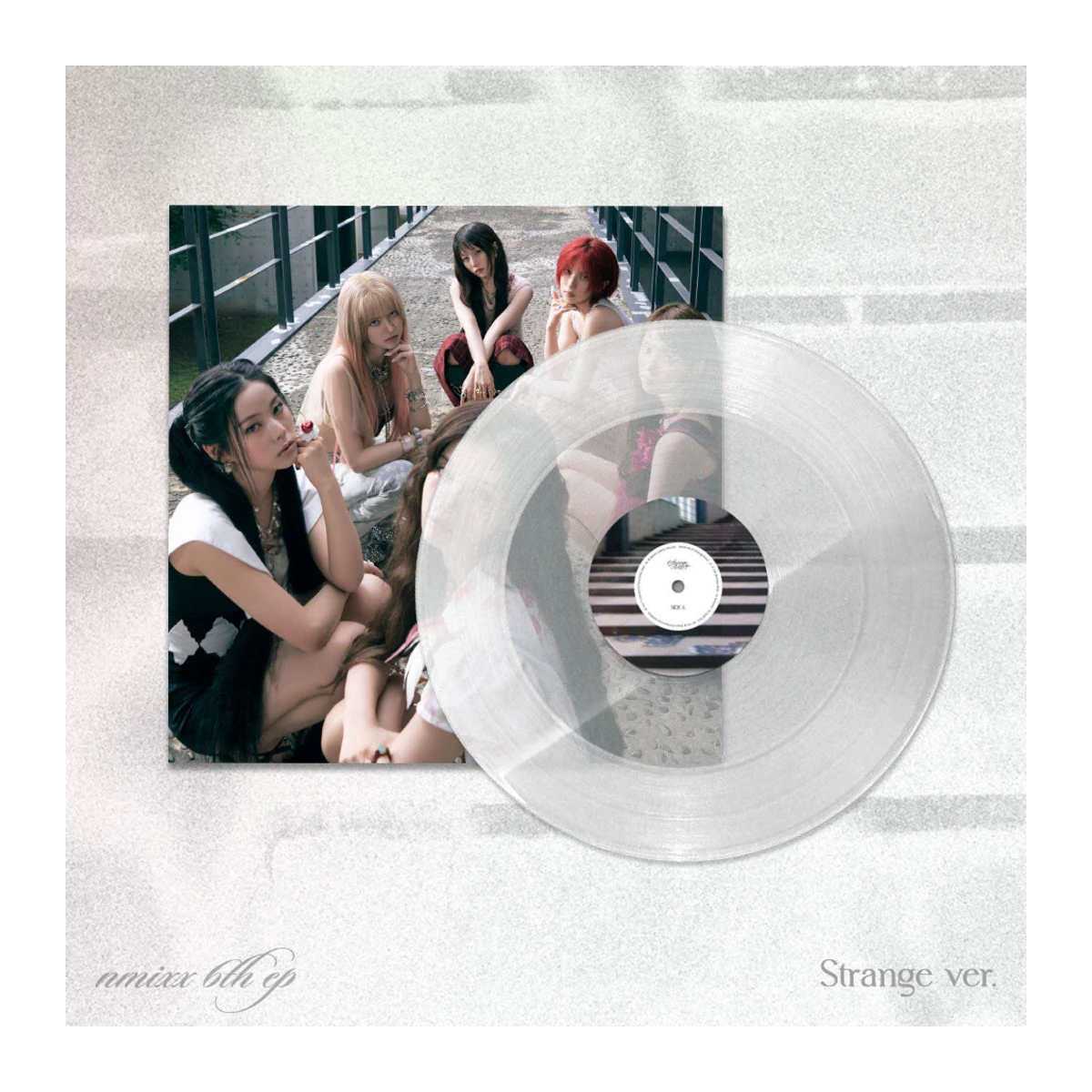 NMIXX - LP Vinilo Transparente Glitter "Strange Muse" (Strange Ver.)