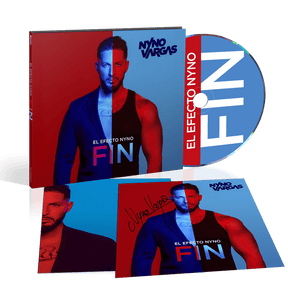 Nyno Vargas  - CD Digipack + Postal FIRMADA "El Efecto Nyno...Fin" - D2fy · Rocktud - D2fy