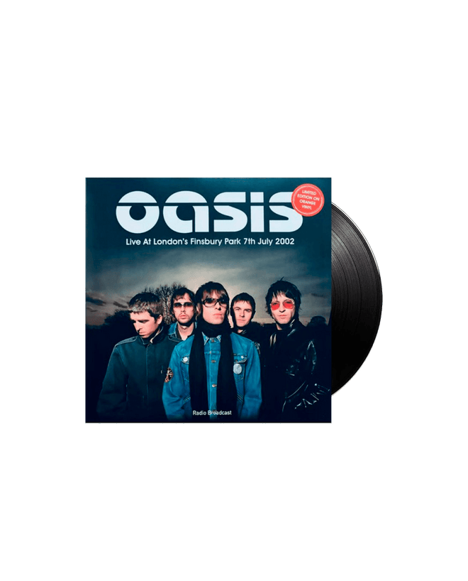 Oasis - LP Vinilo "Live at London's Finsbury Park 7th July 2002 - Radio Broadcast" - D2fy - Direct To Fans - D2fy
