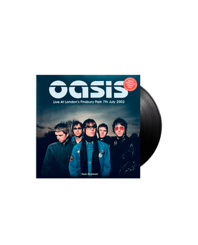 Oasis - LP Vinilo "Live at London's Finsbury Park 7th July 2002 - Radio Broadcast" - D2fy - Direct To Fans - D2fy