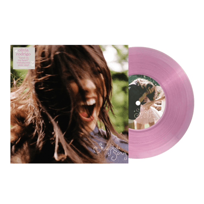 Olivia Rodrigo - LP Vinilo Rosa "stupid song" - D2fy - Direct To Fans - Olivia Rodrigo