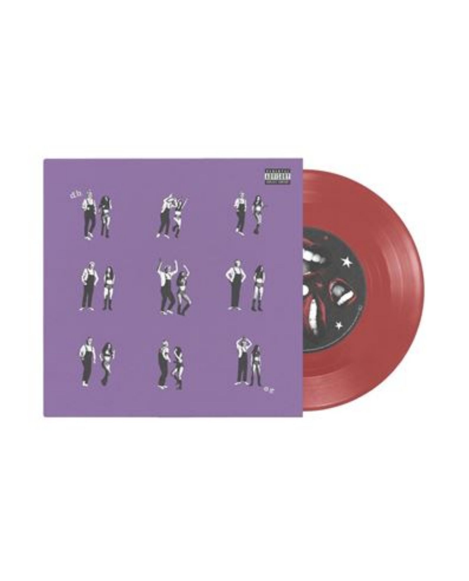 Olivia Rodrigo - LP Vinilo 7´´ Rojo Transparente "Burning Down the House"
