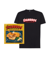 PACK CD Digipack Firmado + Camiseta - D2fy - Direct To Fans - Los Zigarros