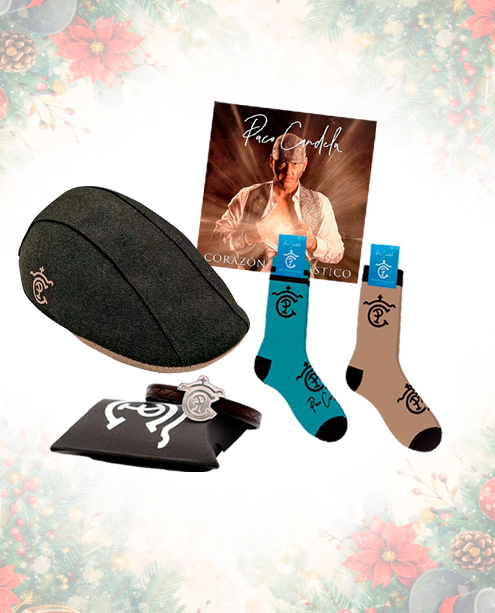 Paco Candela - Disco + Gorra + Pulsera + Pack Calcetines - D2fy · Rocktud - Paco Candela