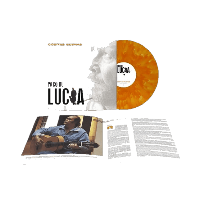 Paco de Lucía - LP Vinilo Naranja Fireplace Cloudy "Cositas Buenas" (Ed. 20º Aniversario) - D2fy - Direct To Fans - Paco de Lucia