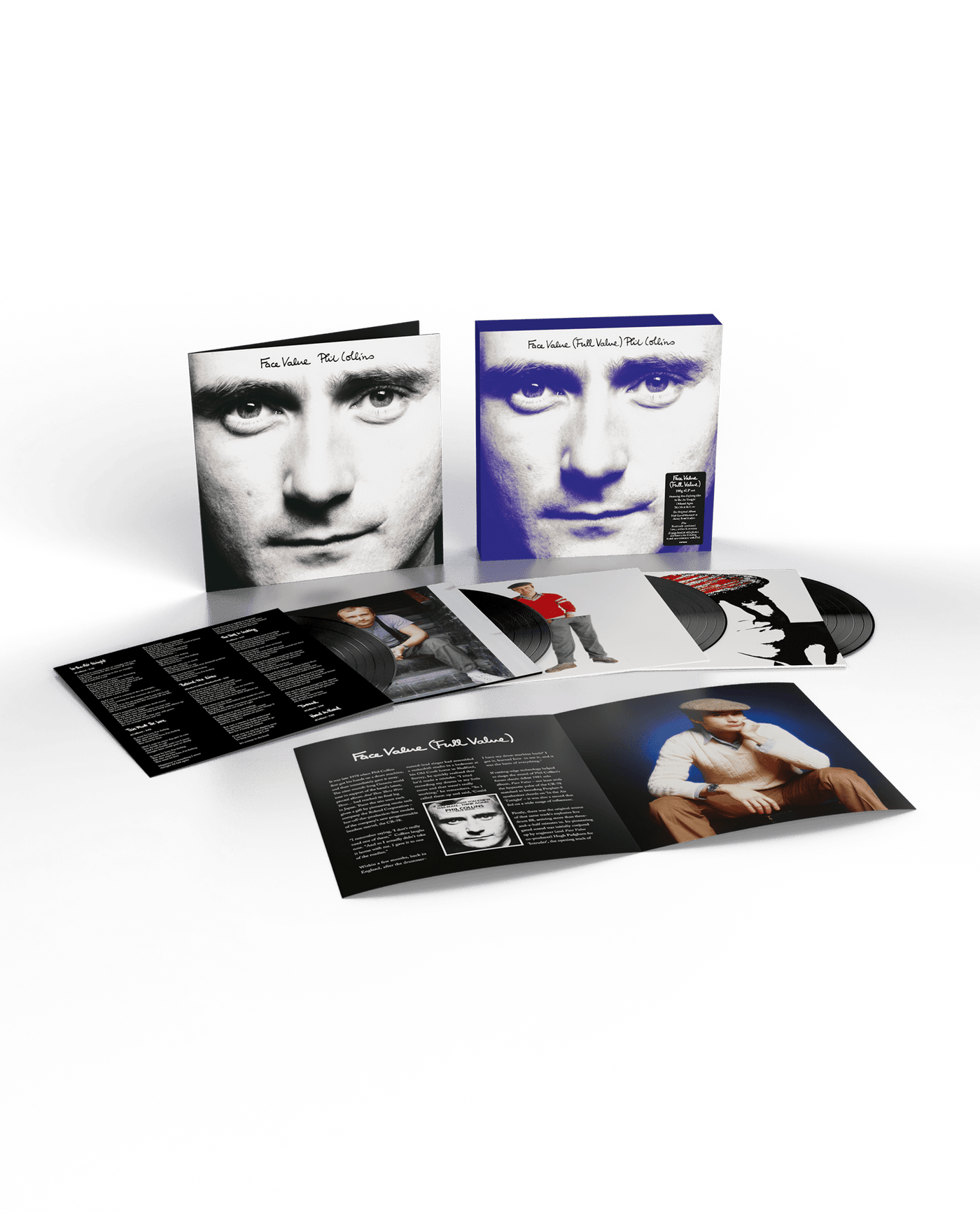 Phil Collins - 4LP Vinilo "Face Value (Full Value)" - D2fy - Direct To Fans - Phil Collins