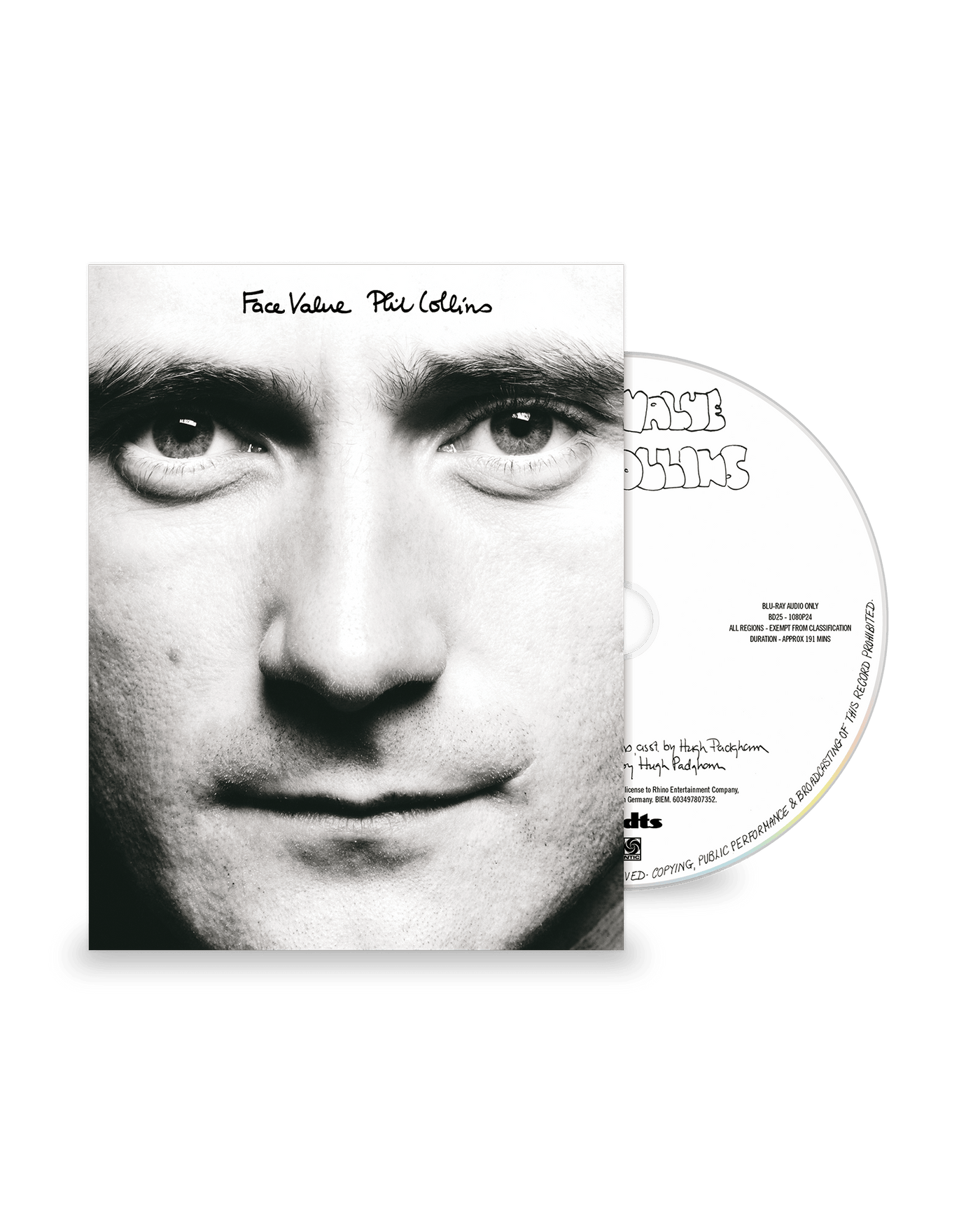 Phil Collins - Blu-Ray "Face Value (Full Value)" - D2fy - Direct To Fans - Phil Collins