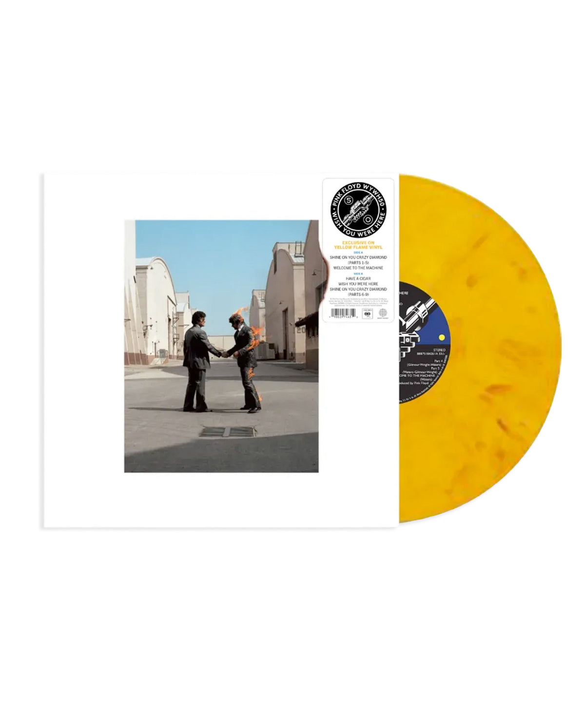 Pink Floyd - LP Vinilo Amarillo "How I Wish You Were Here" (50th anniversary remaster)