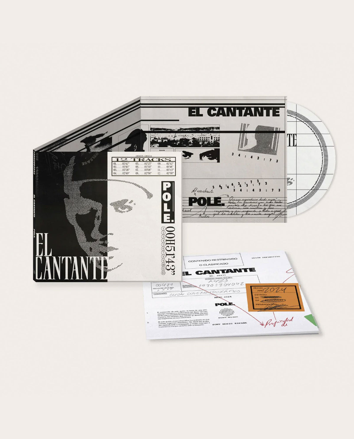 Pole - CD "El Cantante" - D2fy · Rocktud - D2fy