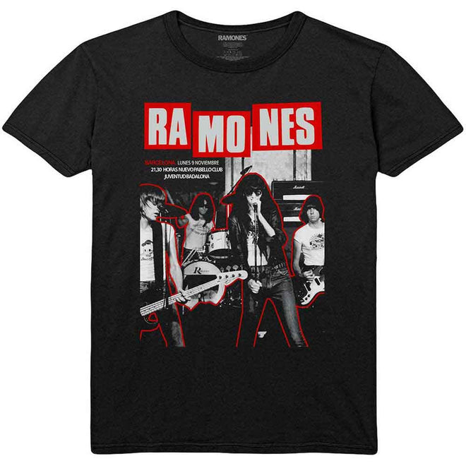 Ramones - Camiseta "Barcelona" Unisex - D2fy - Direct To Fans - Ramones