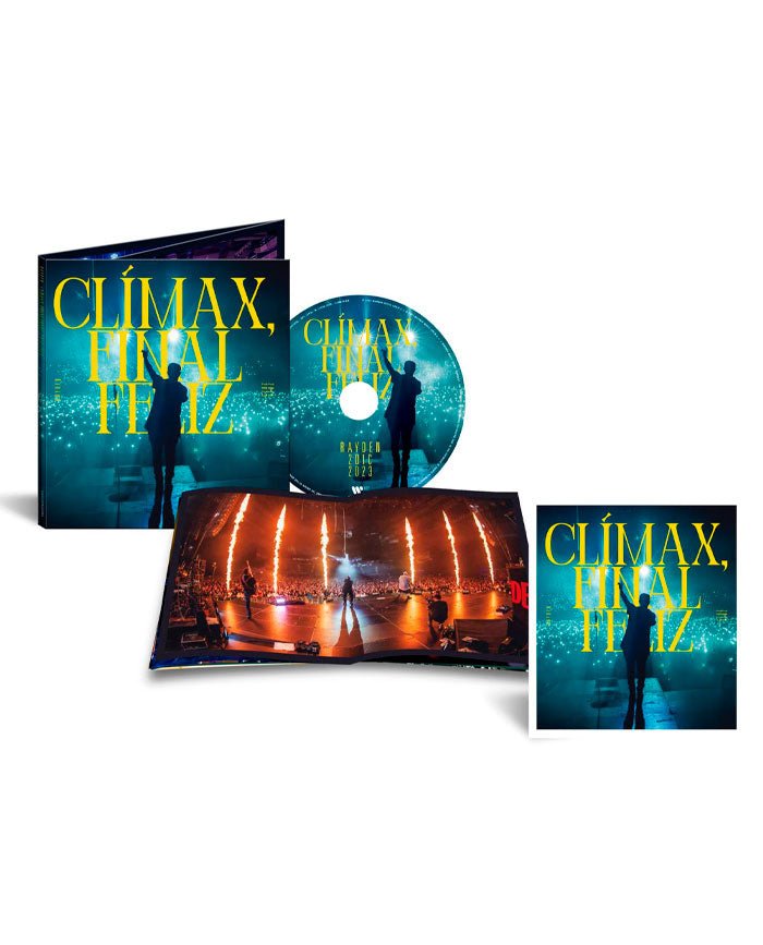 RAYDEN - CD "Clímax, final feliz" + POSTAL FIRMADA - D2fy · Rocktud - D2fy
