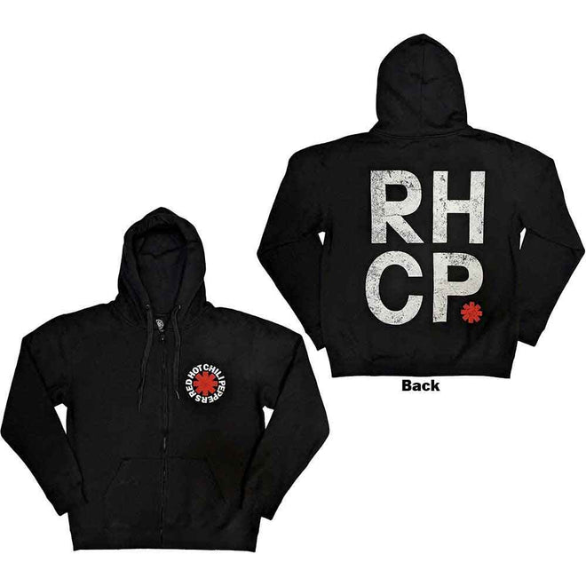Red Hot Chili Peppers - Sudadera Cremallera "Red Asterisk" Unisex - D2fy - Direct To Fans - Red Hot Chili Peppers